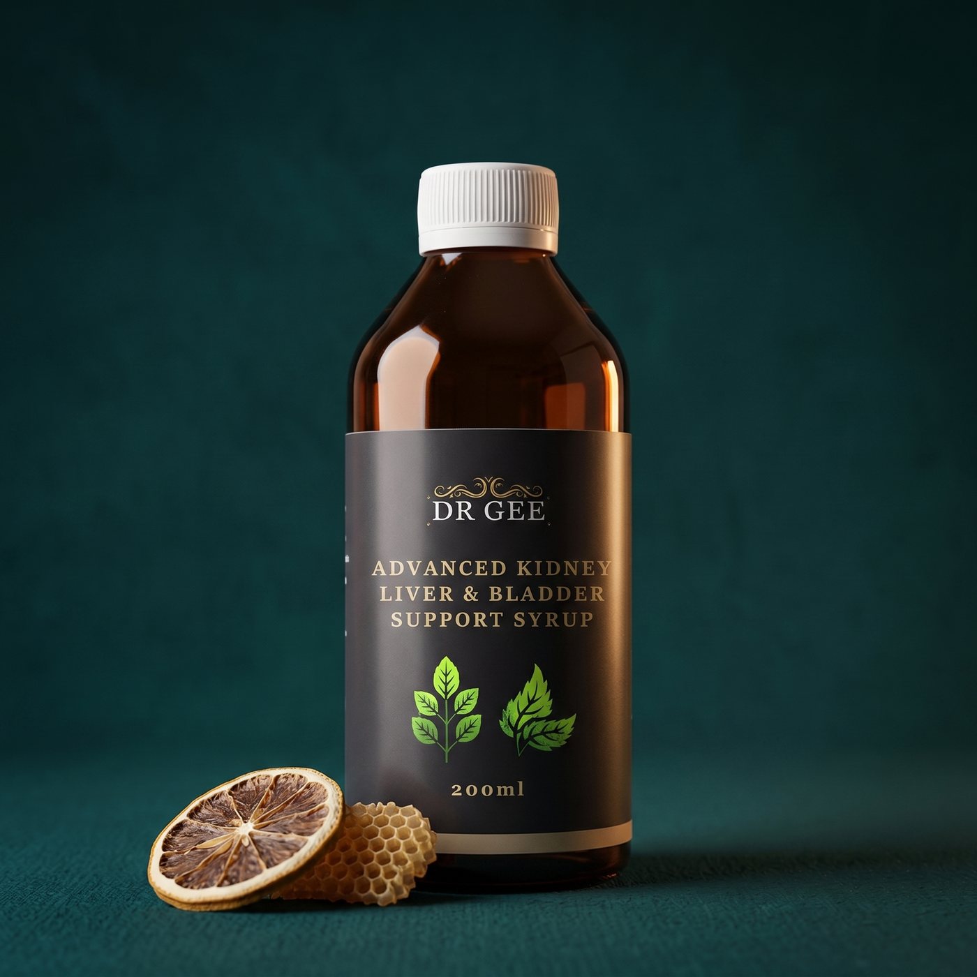 Dr Gee Advanced Herbal Vitality Syrup bottle